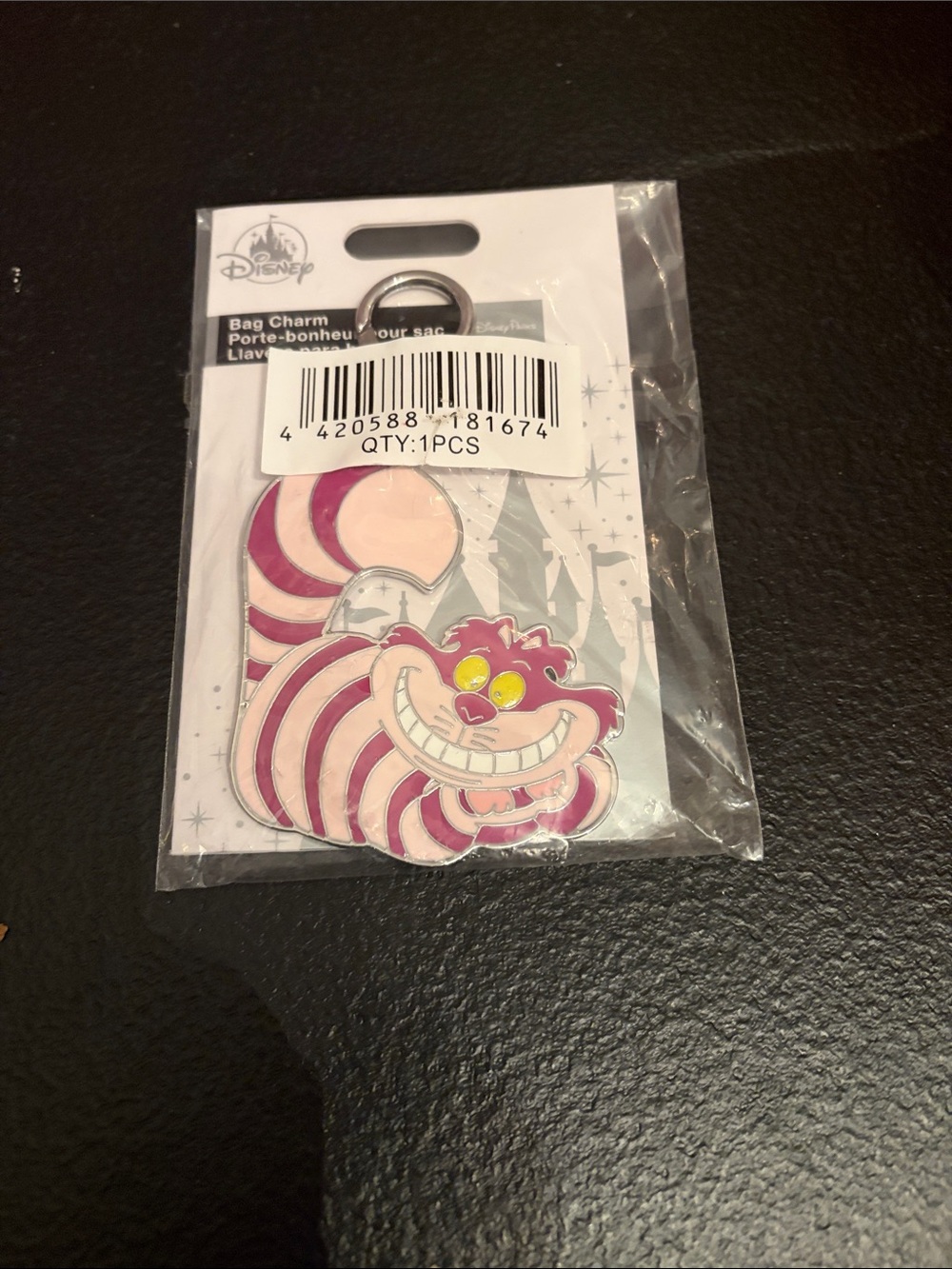 Disney Cheshire Cat Bag Charm - BRAND NEW!